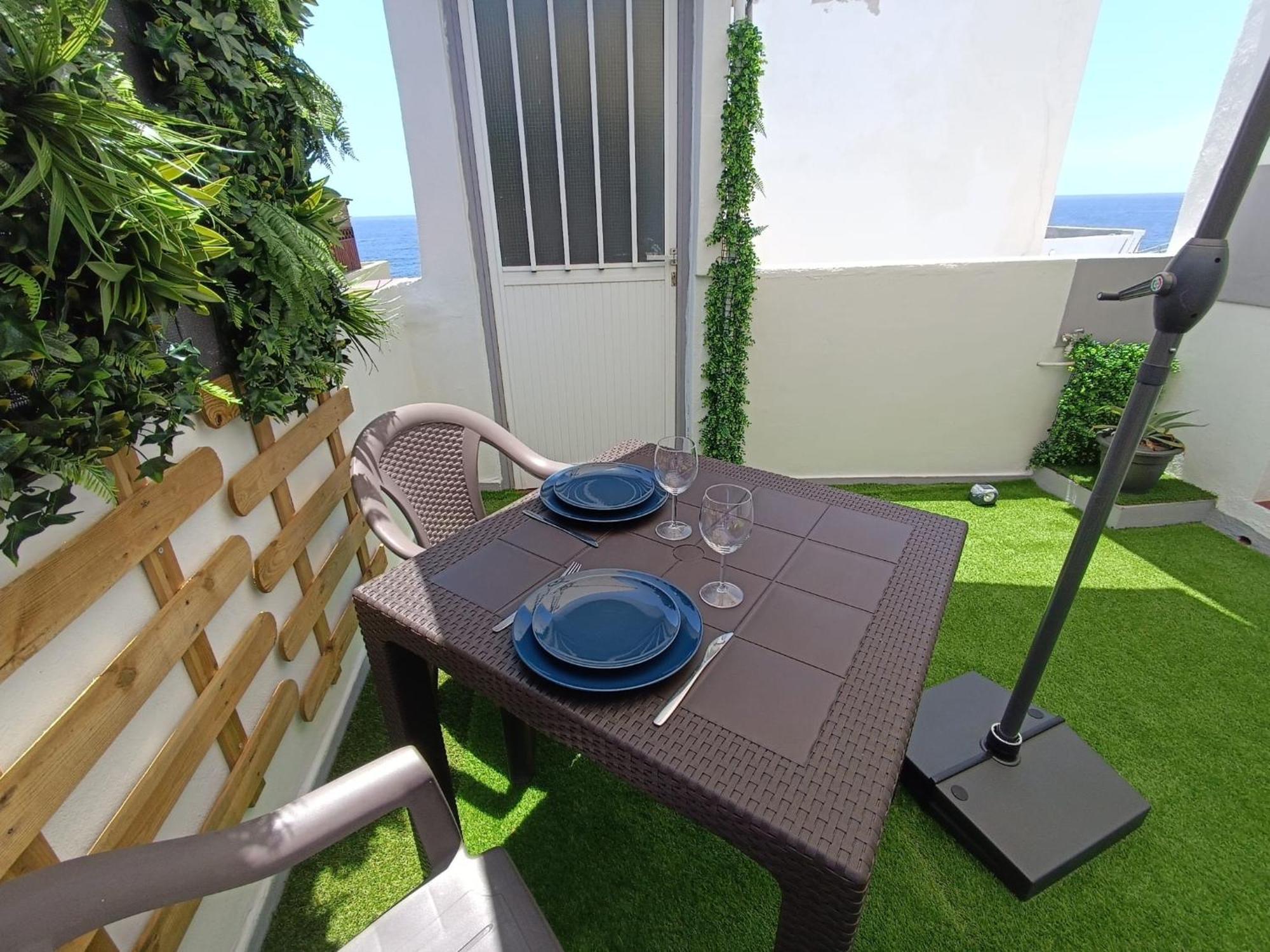 Appartement Avec Terrasse Et Vue Mer El Escobonal Kültér fotó