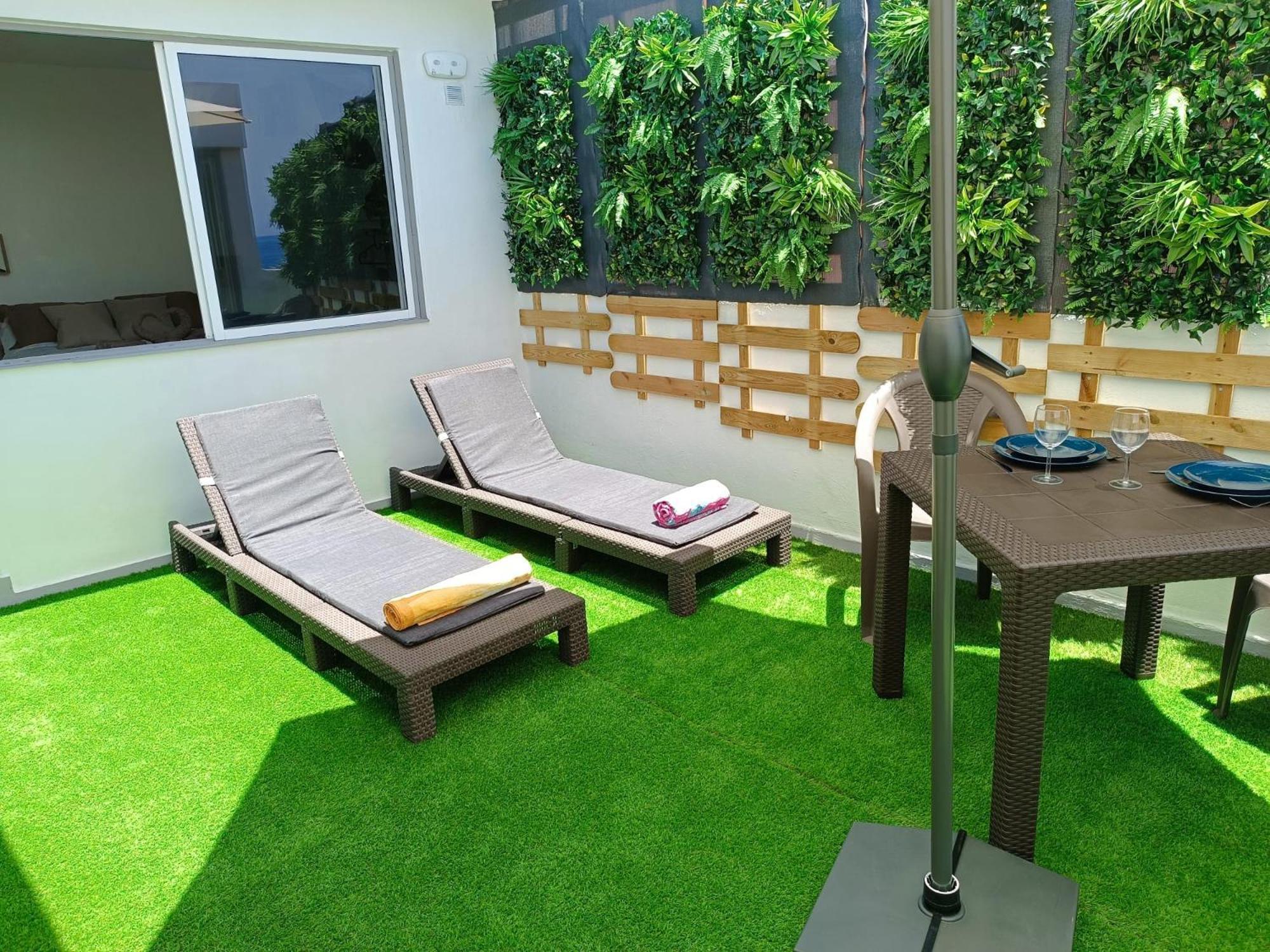 Appartement Avec Terrasse Et Vue Mer El Escobonal Kültér fotó