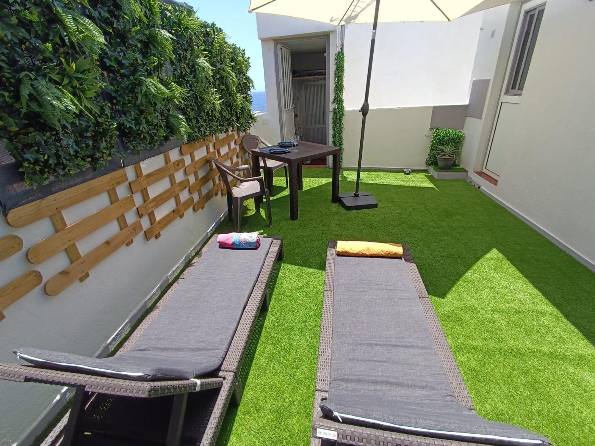 Appartement Avec Terrasse Et Vue Mer El Escobonal Kültér fotó